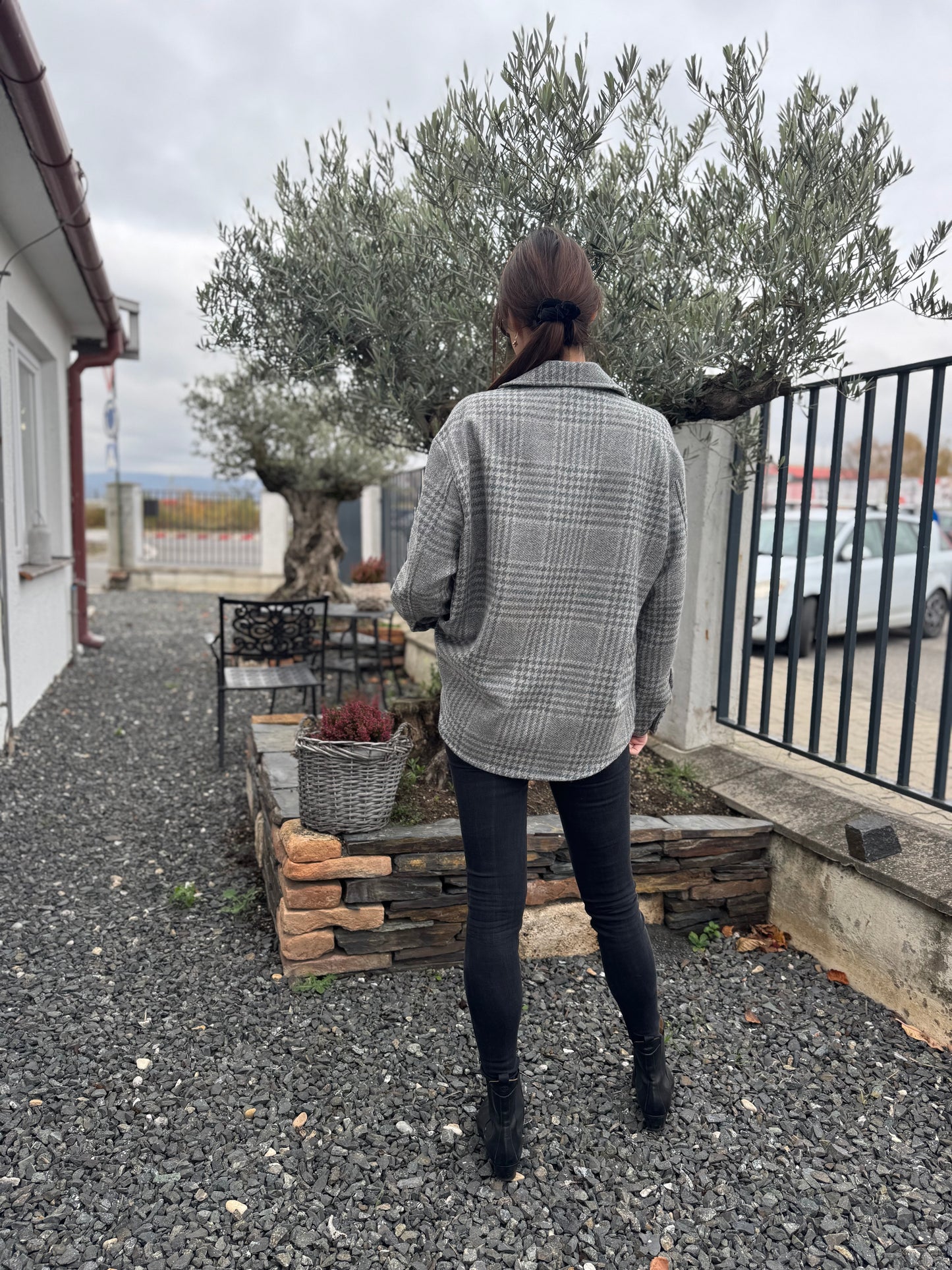 Vicolo sivá košeľa