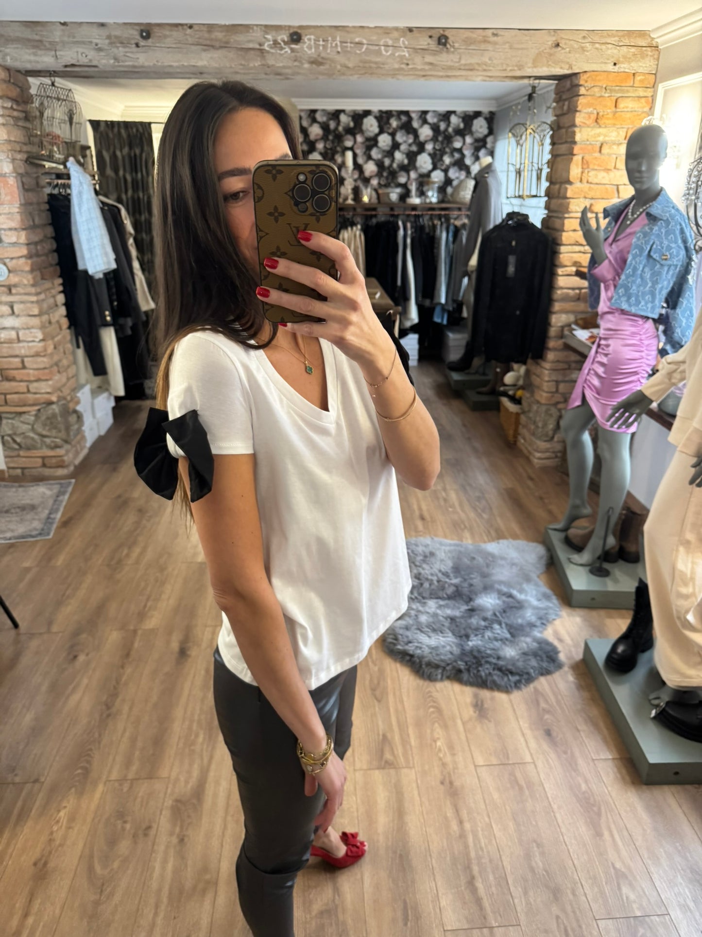 Sandro Ferrone tričko s mašličkou