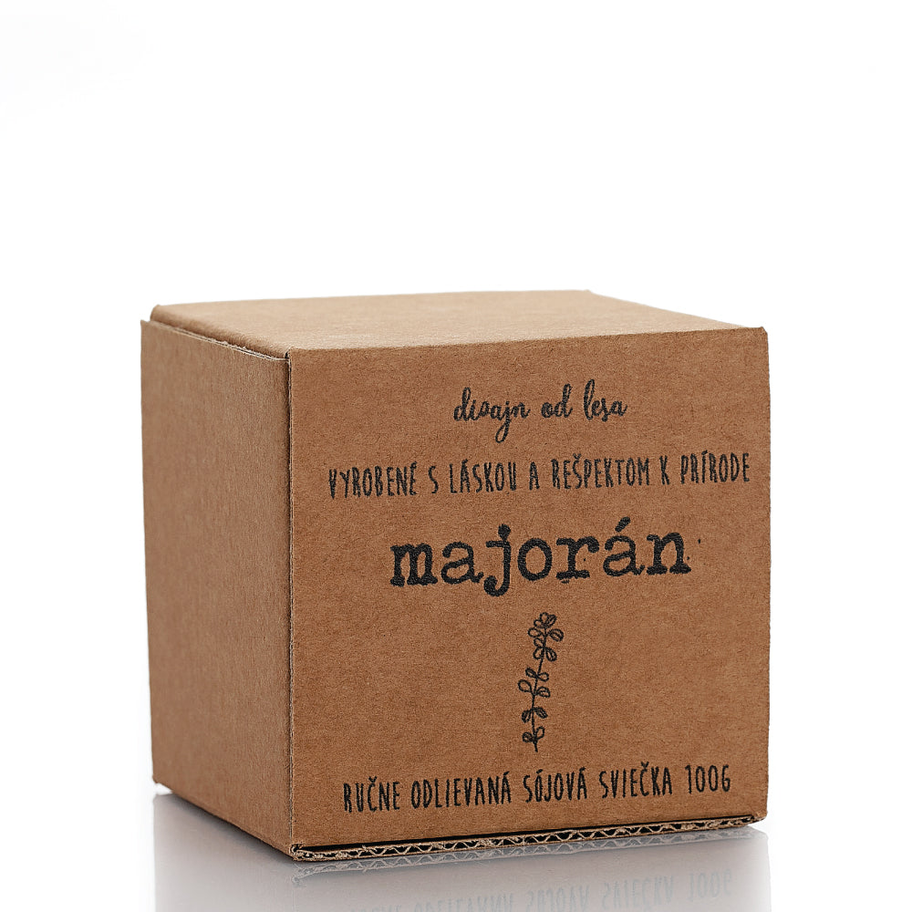 Apotekárna sviečka Majorán 100 g