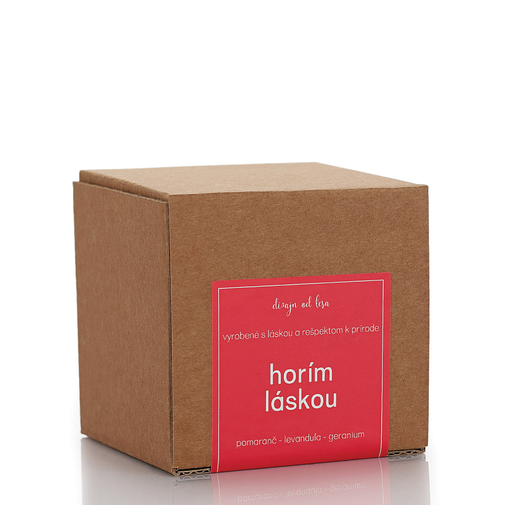 Sviečka Horím láskou 100 g