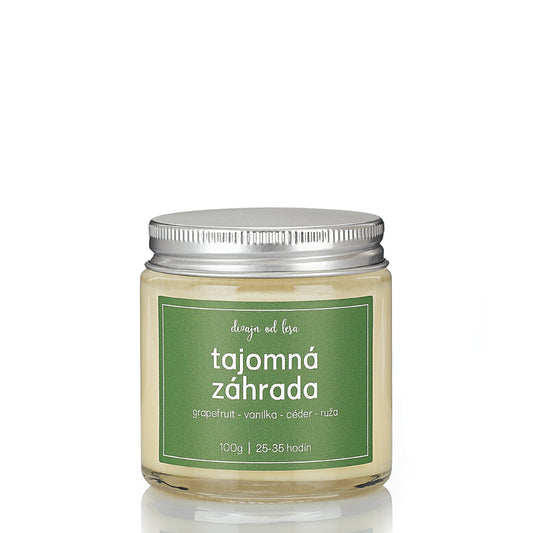 Sviečka Tajomná záhrada 100 g